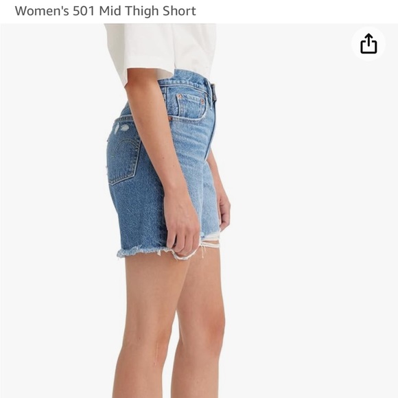 Brand new with tags Levi’s jean shorts - Picture 4 of 6